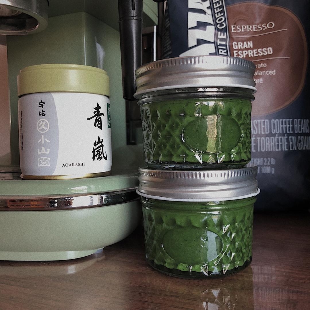 抹茶牛奶酱