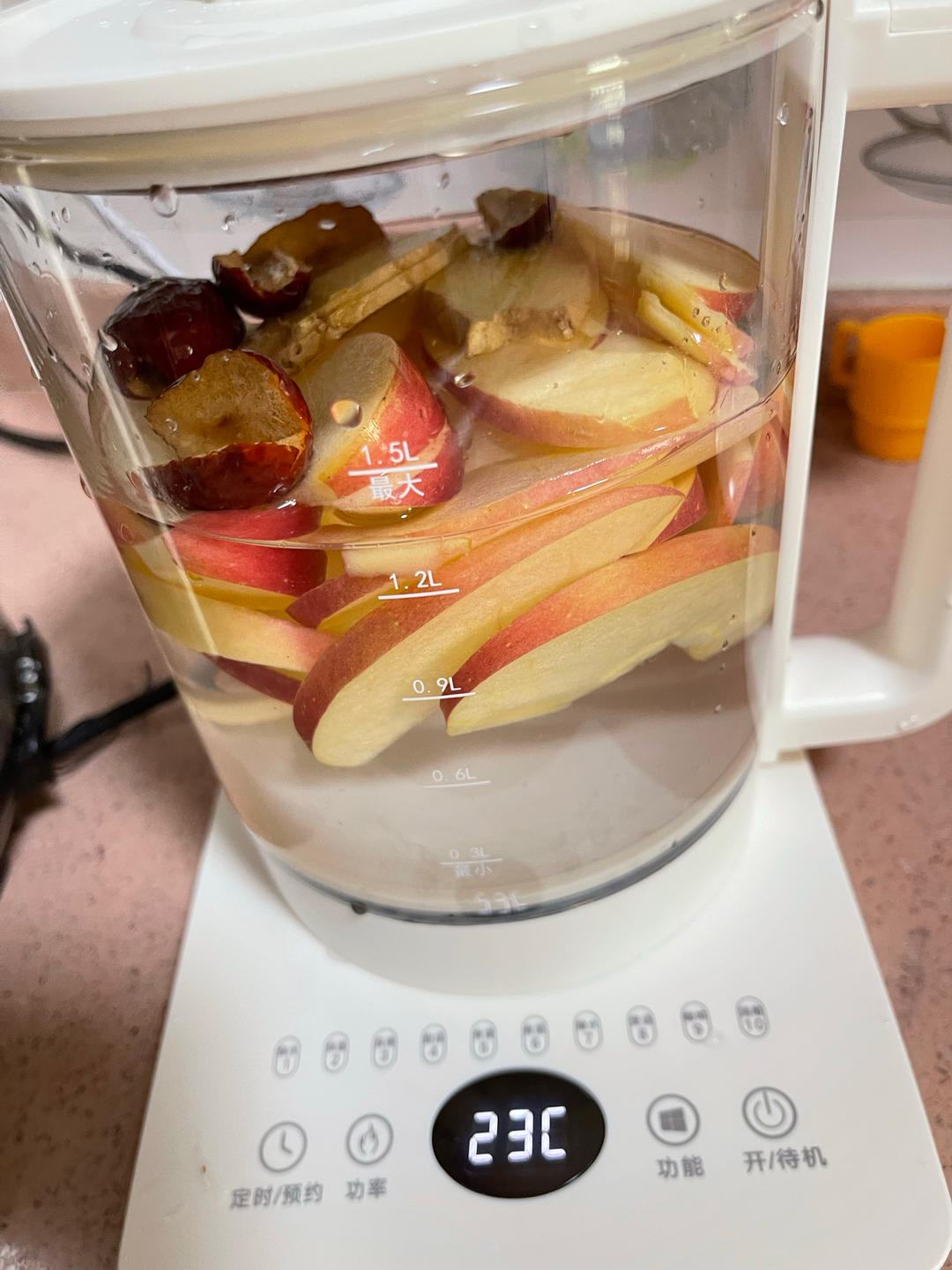 苹果刮油茶，减脂汤水