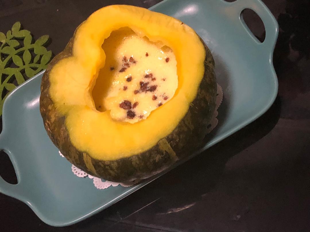 贝贝南瓜芝士盅（低脂又补钙）