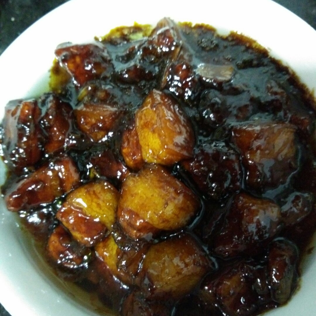 不焯水不放油的家常红烧肉
