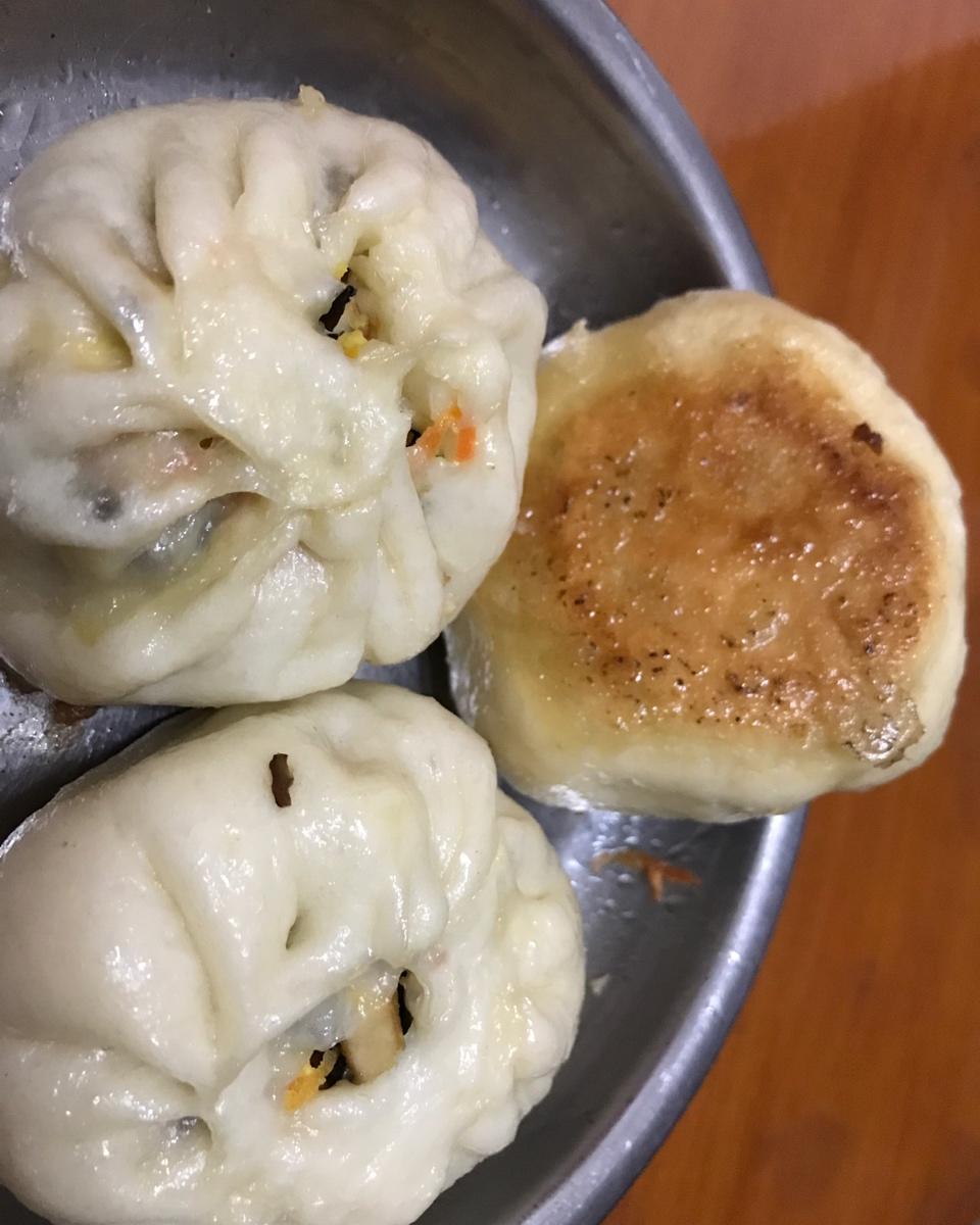 子瑜妈妈做五色营养包子