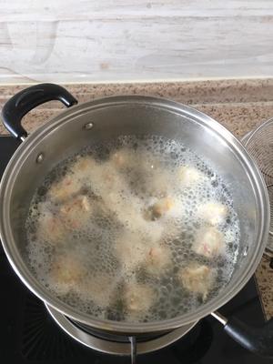 减脂鸡肉丸汤的做法 步骤6