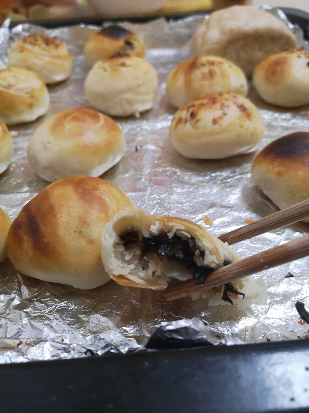 金华酥饼、榨菜月饼、蛋黄酥（少油版）的做法 步骤5