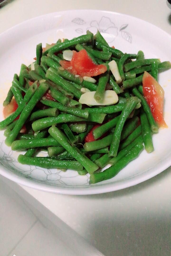 蒜泥豇豆