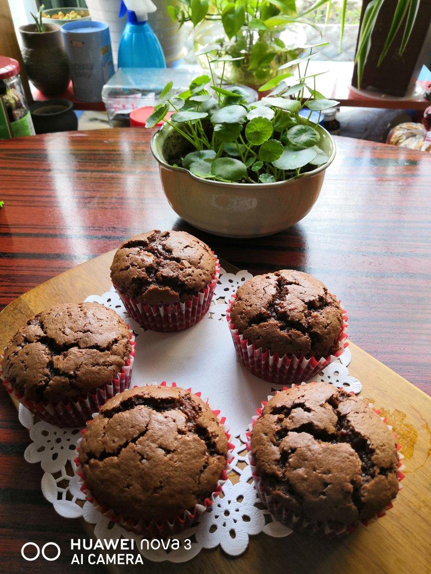 香橙可可杯子蛋糕（特别适合韩式裱花）