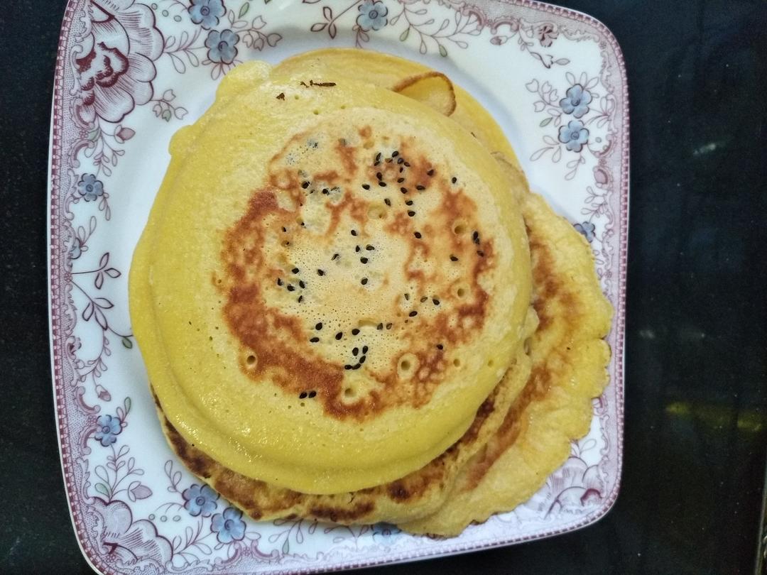 玉米饼（分分钟搞定简单早餐）