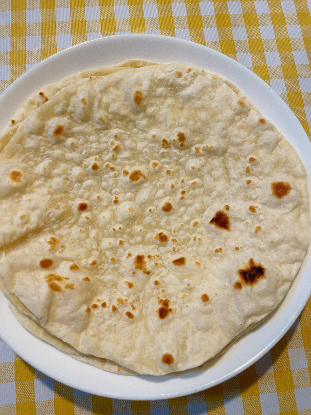 蘸 第二天也柔软的卷饼皮 烙馍