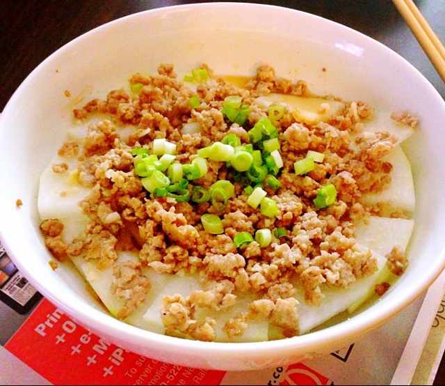 肉末蒸冬瓜