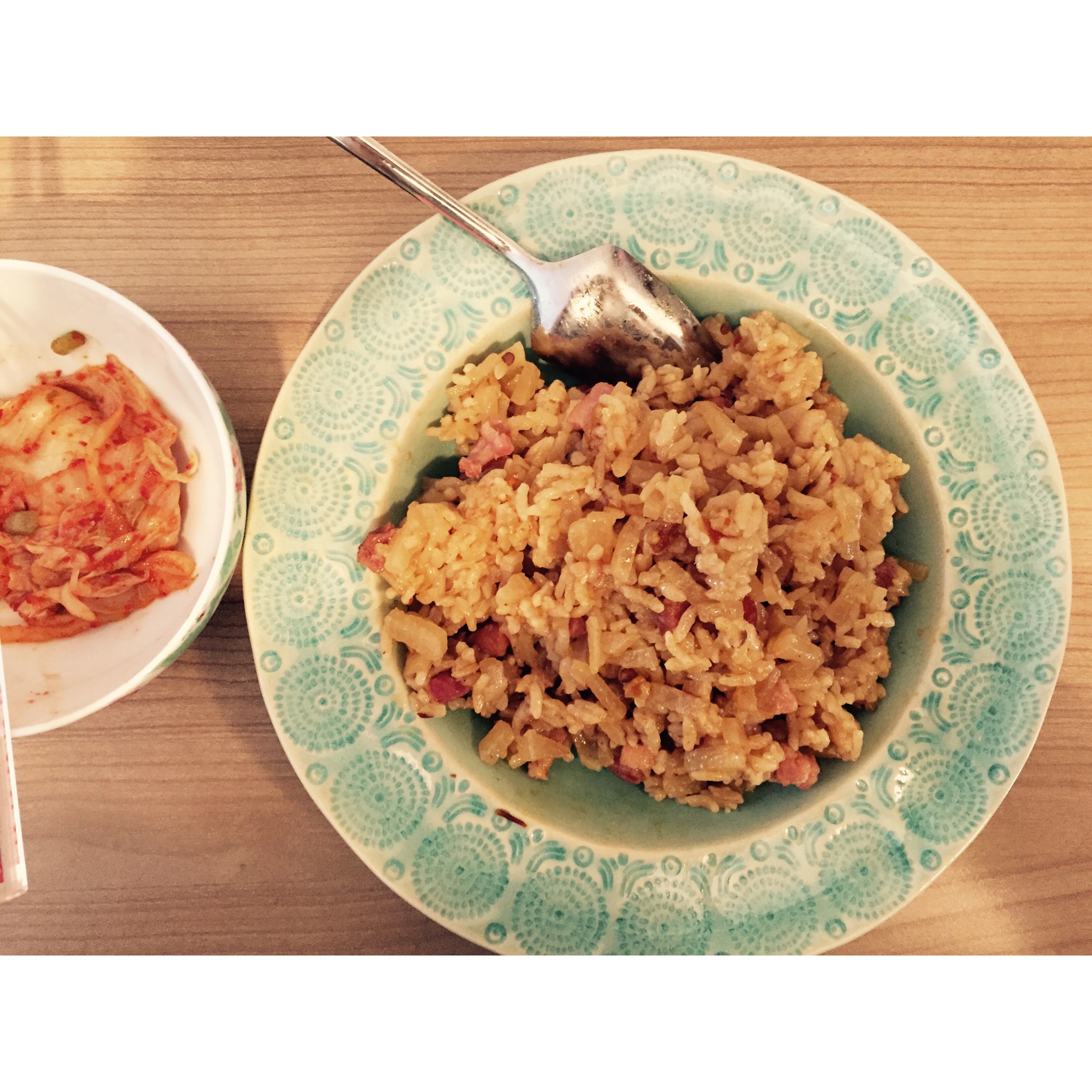 萝卜肉焖饭--松下SR-ANY151-P IH变频电饭煲