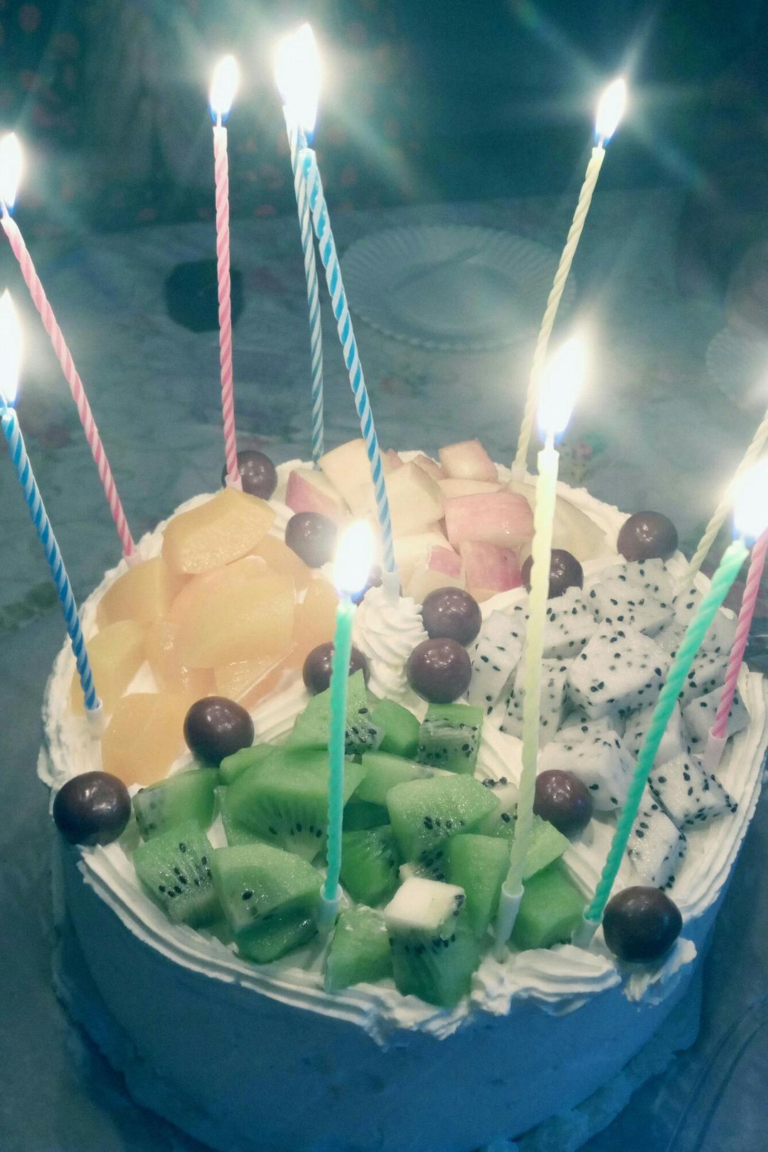 生日蛋糕裱花制作