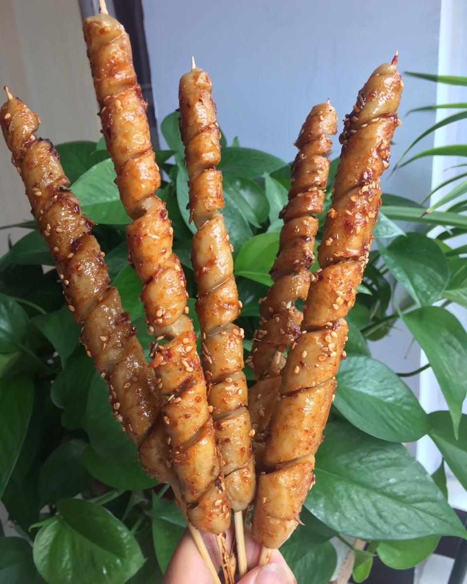 自制超级好吃的烤面筋