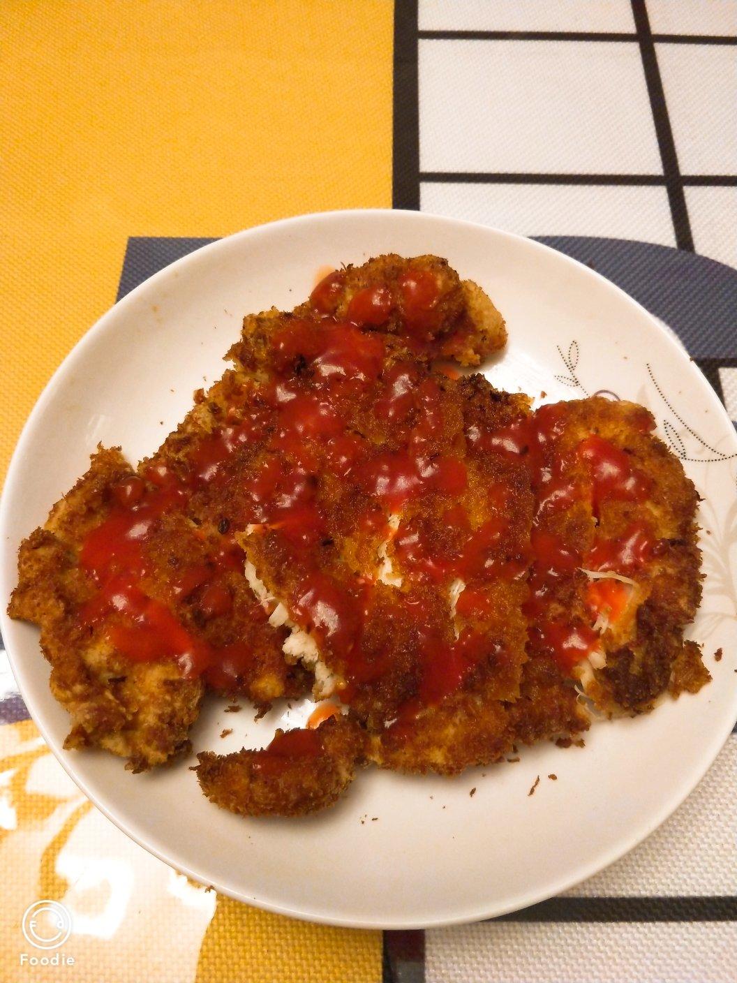 超简单的家庭版炸鸡排