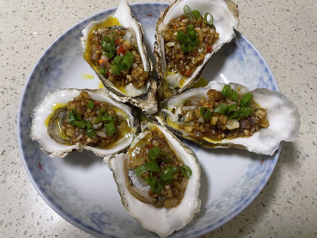 超简单～蒸蒜蓉生蚝