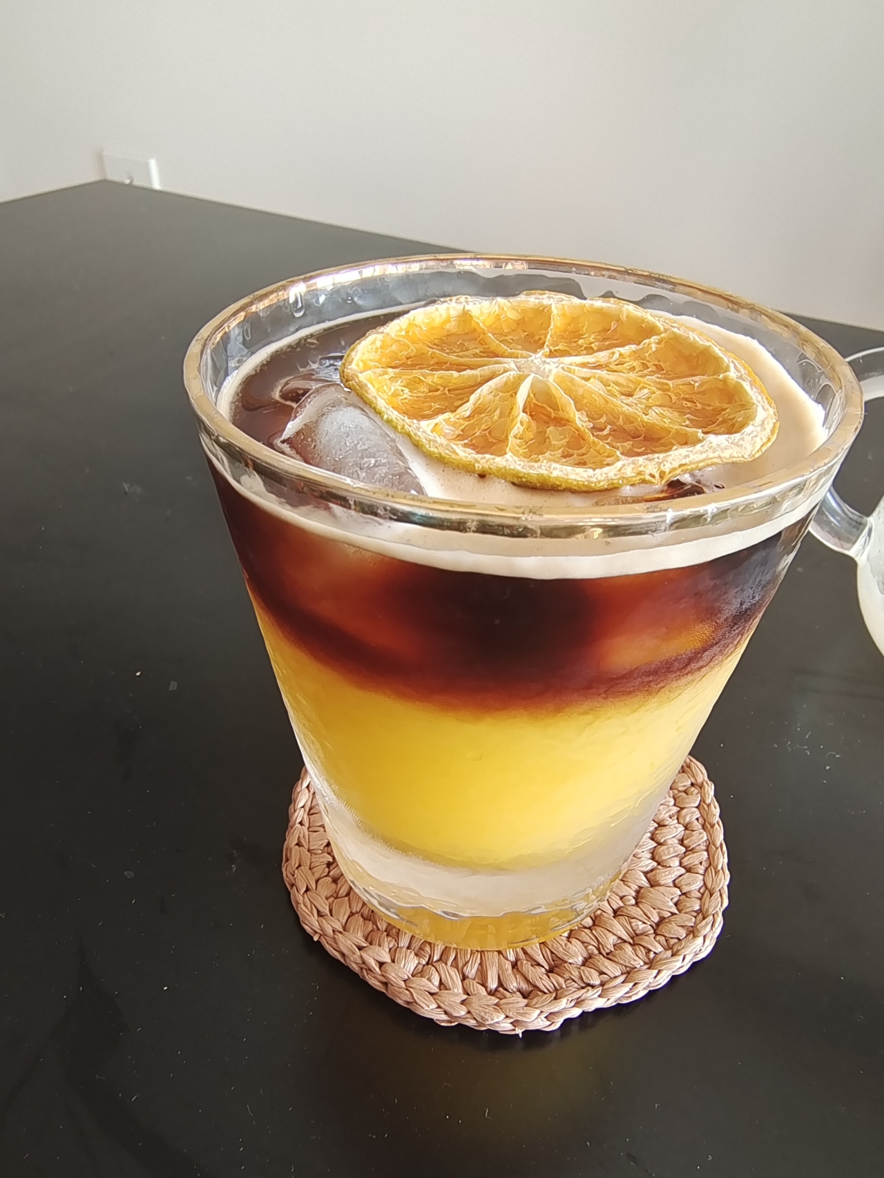 香橙🍊冰美式咖啡