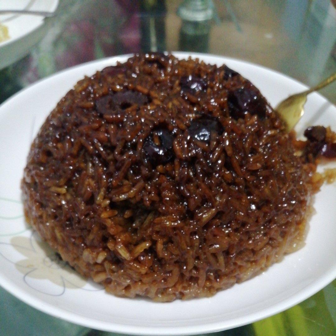 红糖糯米饭（不放猪油的八宝饭）