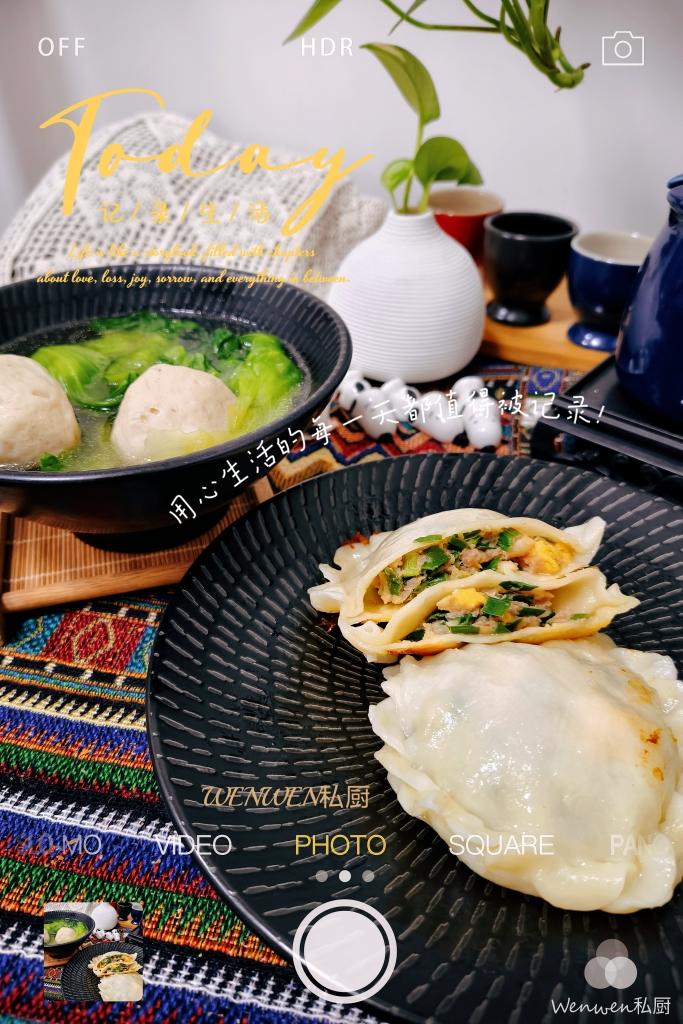 烫面菜盒子/馅饼/烧麦