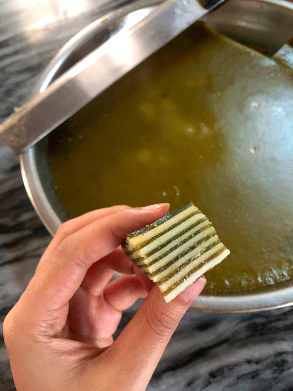 栾樨椰汁千层糕