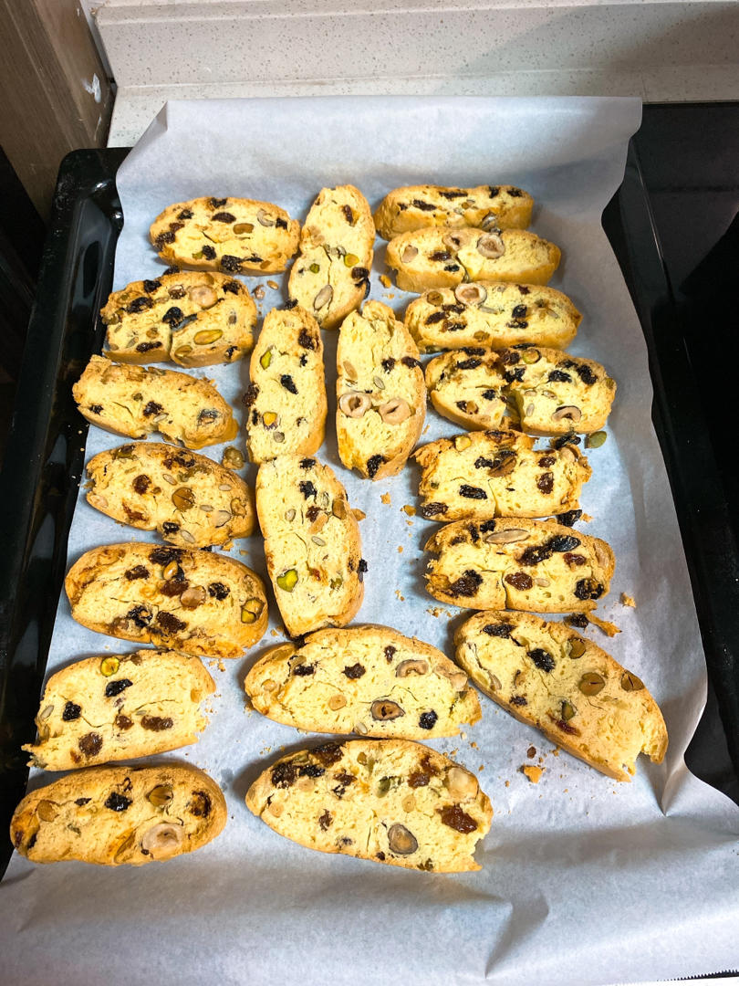 葡萄干坚果意式脆饼Biscotti——美国加州葡萄干
