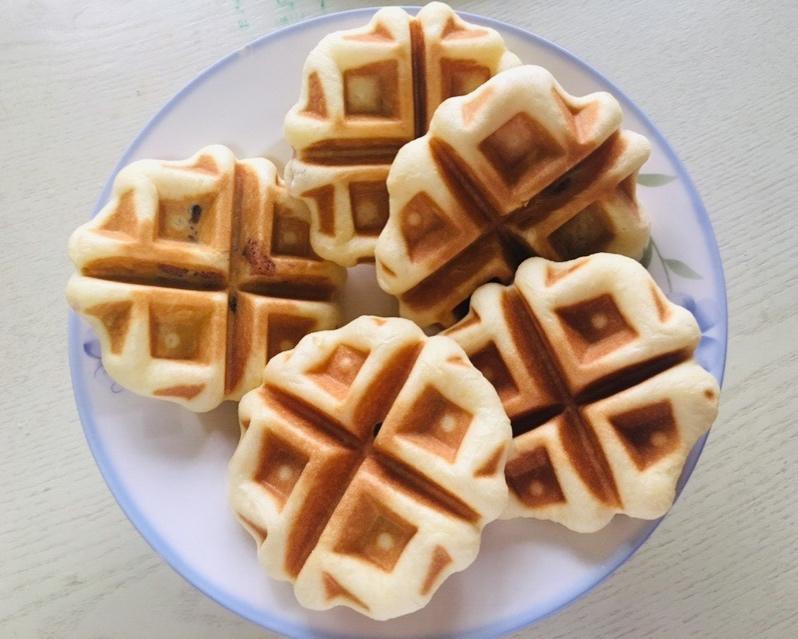 紫米华夫饼