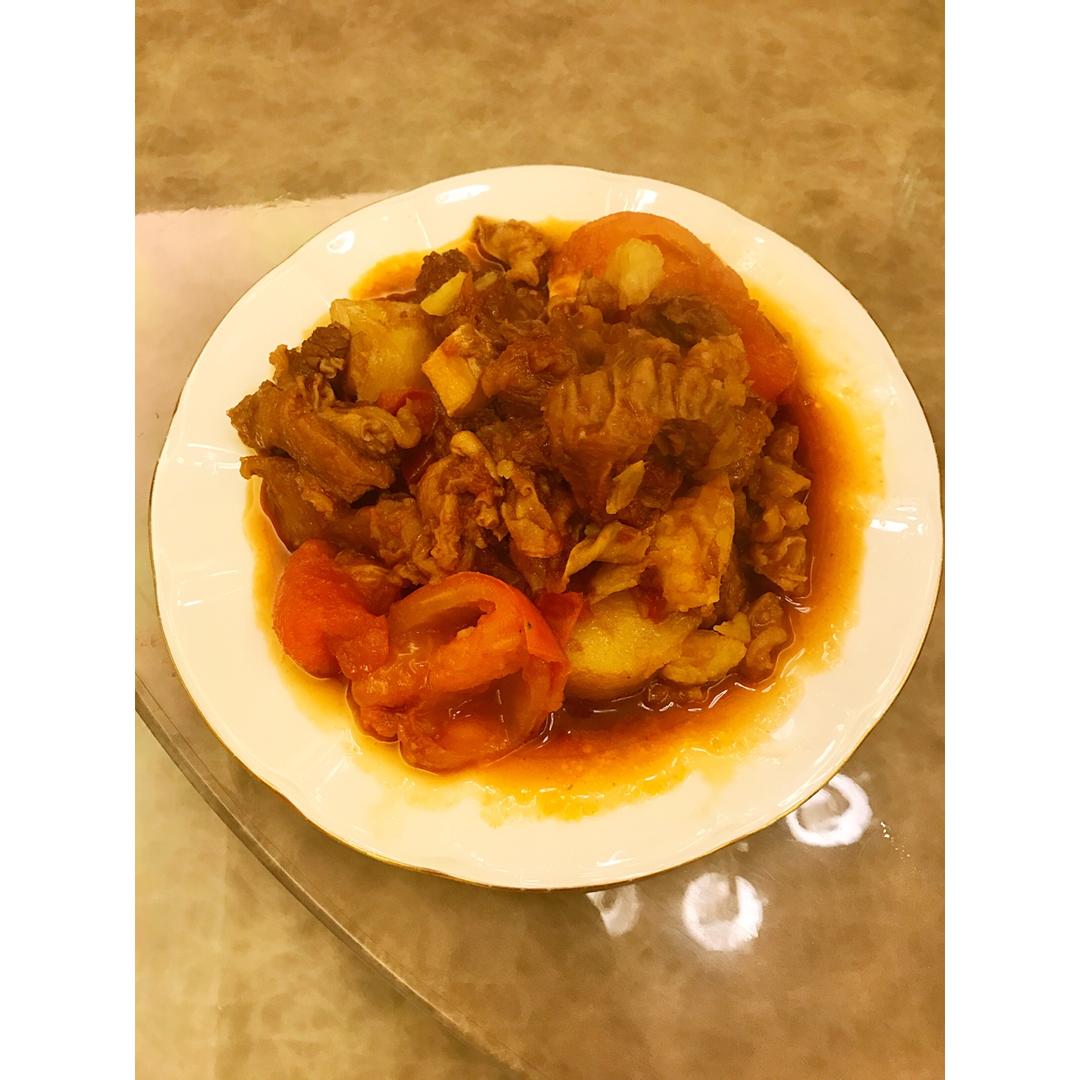 土豆炖牛肉