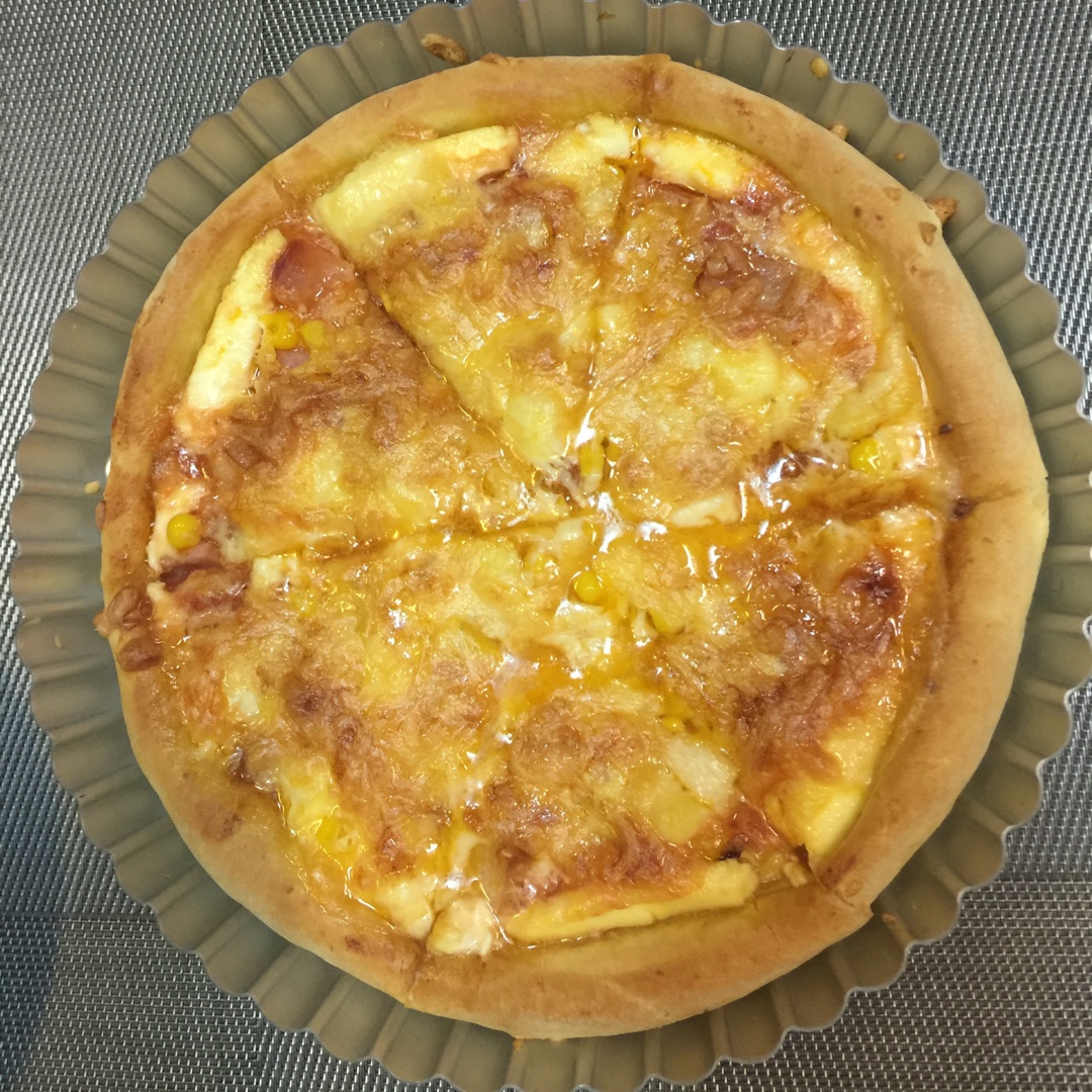 夏威夷pizza（附饼底冷冻法）