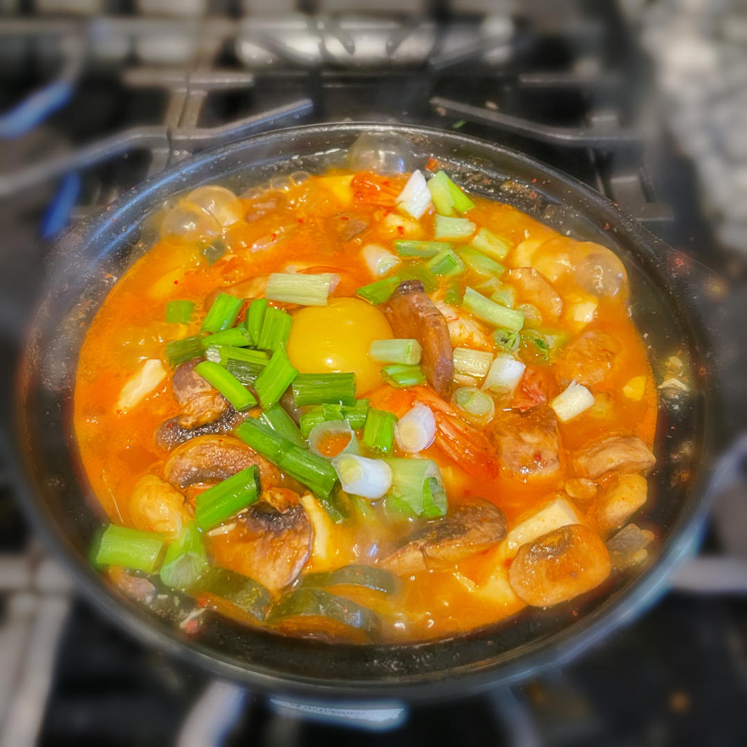 韩式豆腐锅 Korean Tofu Hotpot