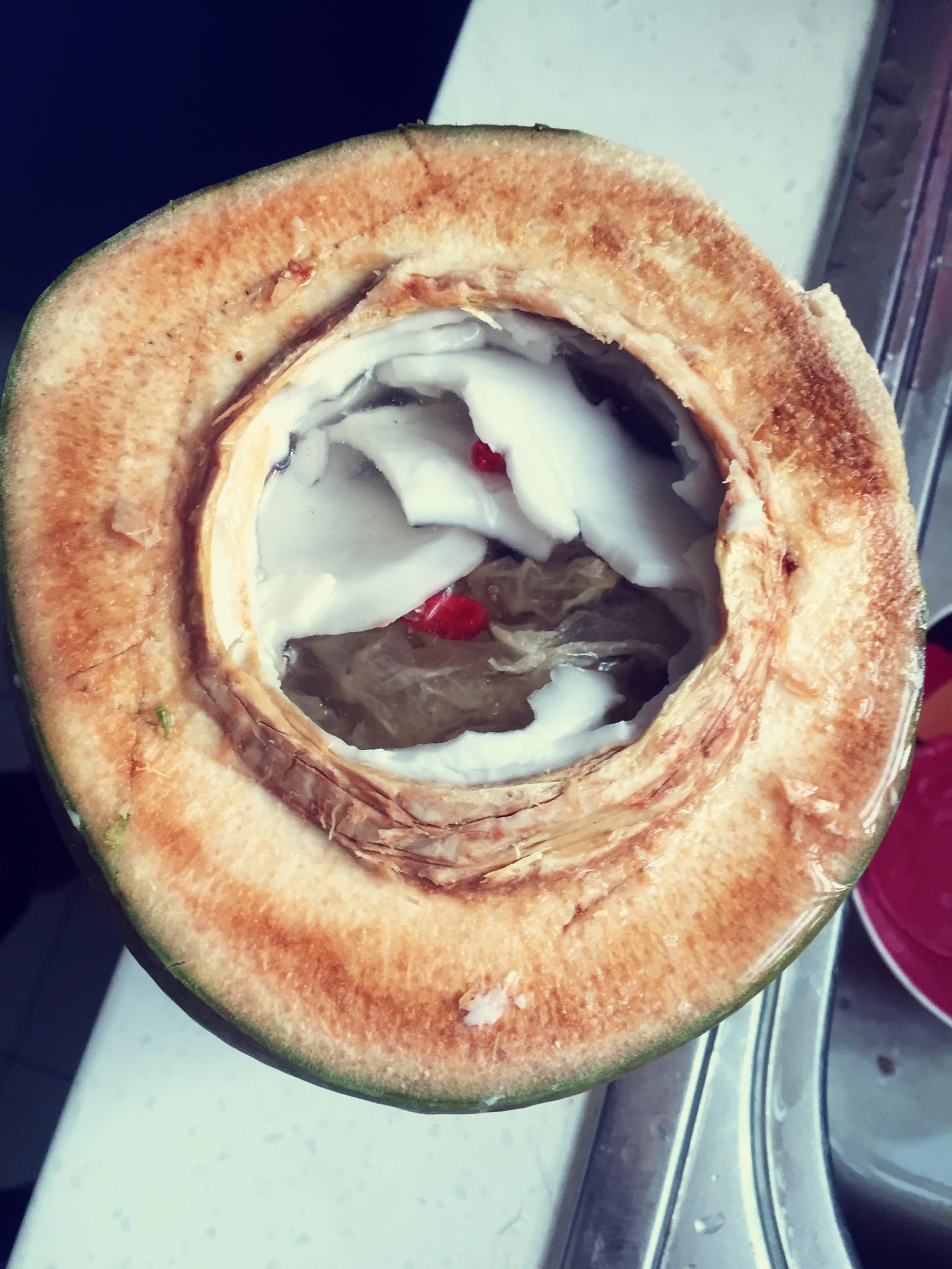 椰子炖汤煲的做法