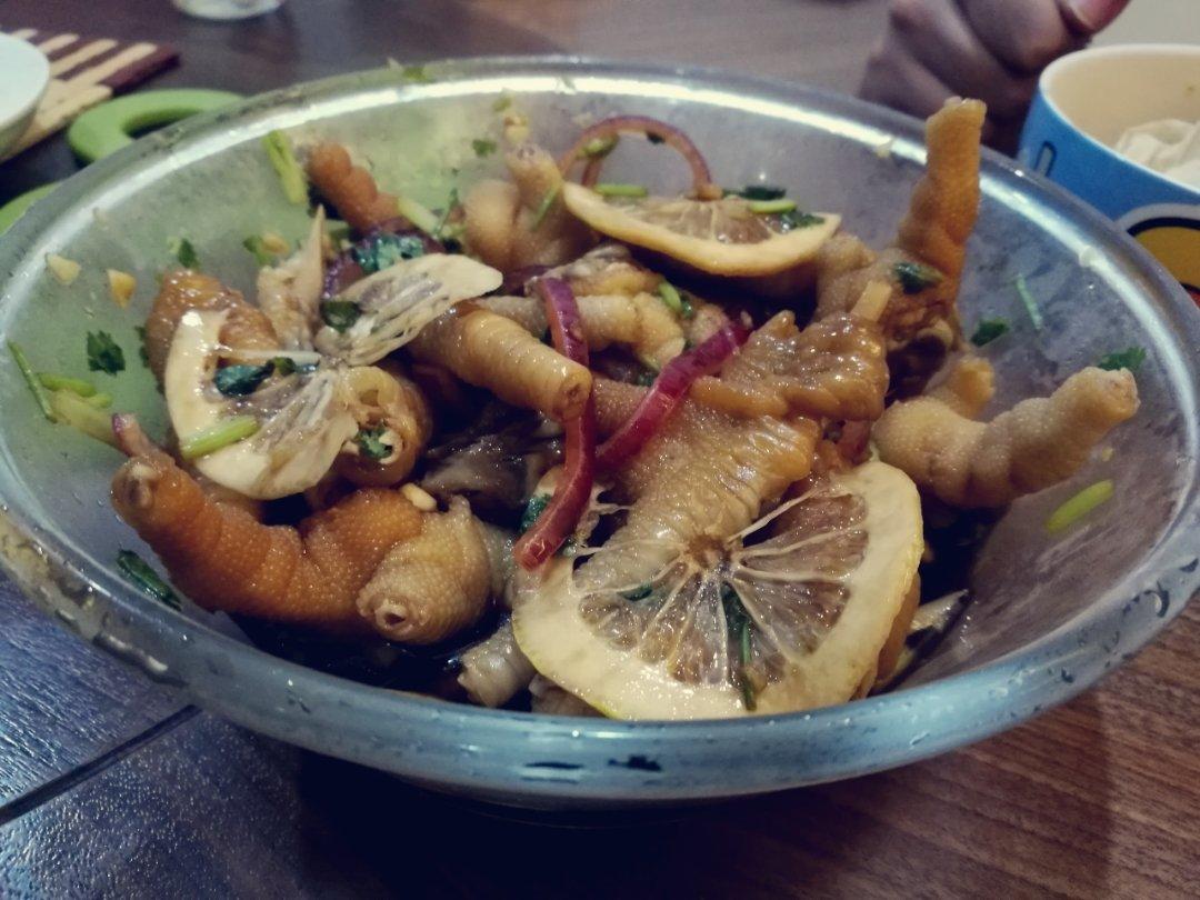 超好吃的🍋酸辣凤爪