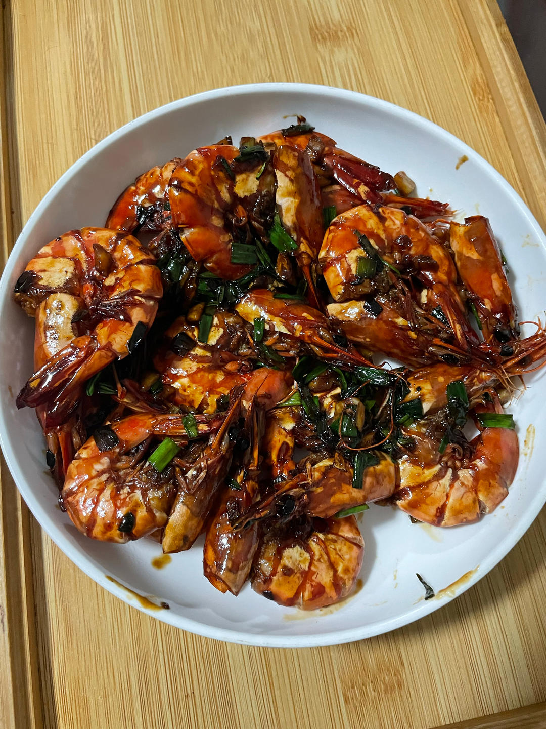 家庭版油焖大虾