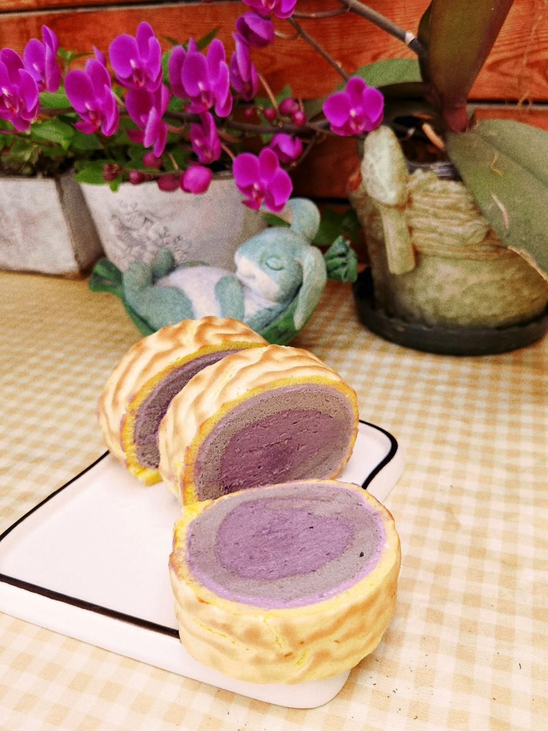 虎皮芋泥卷