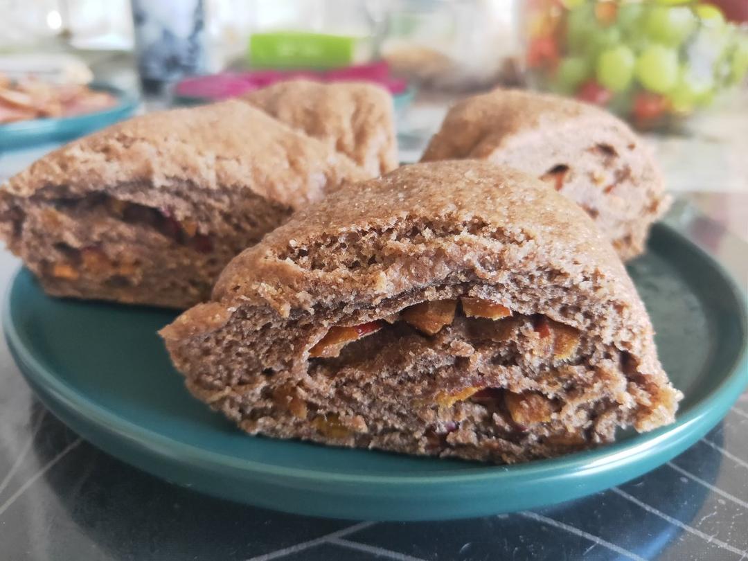 黑全麦馒头（减肥无糖饱腹