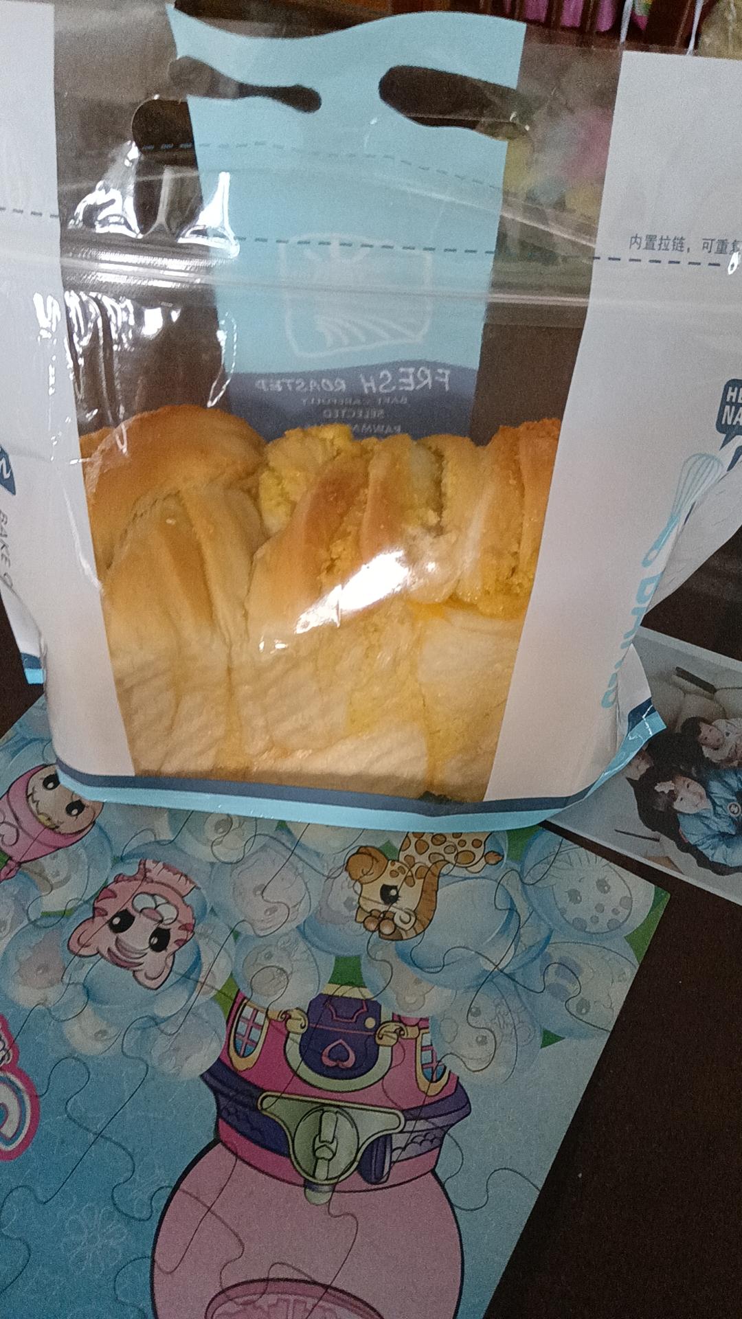 椰蓉满满吐司！幸福的味道。