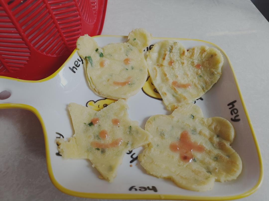 简单快手蔬菜鸡蛋煎饼