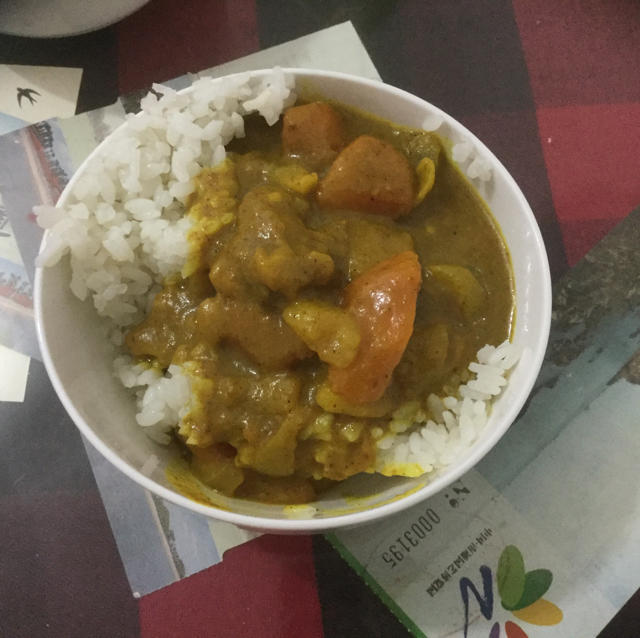 咖喱鸡腿