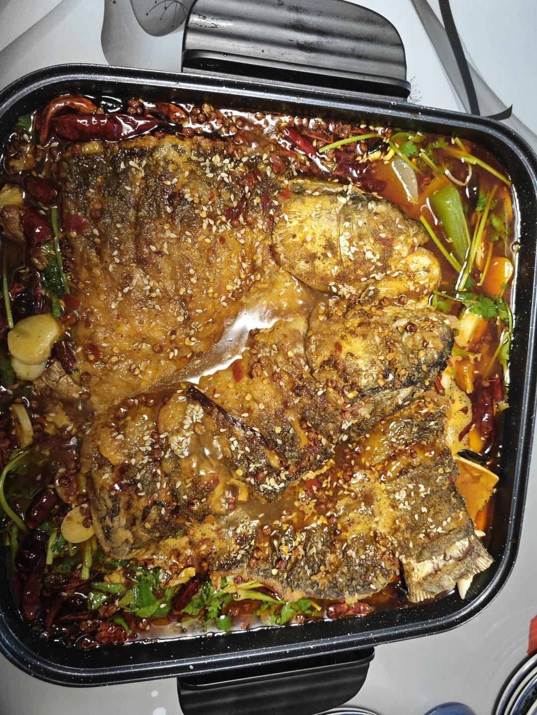 不用烤箱的烤鱼