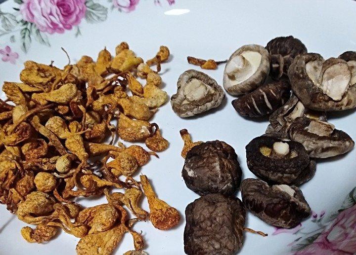 豆角圈酿冬瓜虫草花剁牛肉
