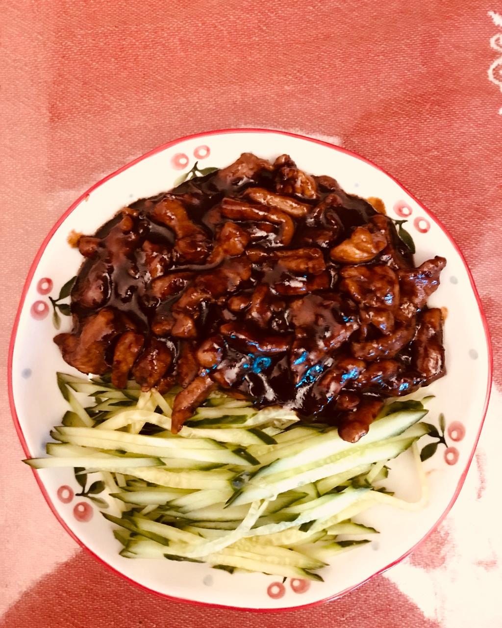京酱肉丝