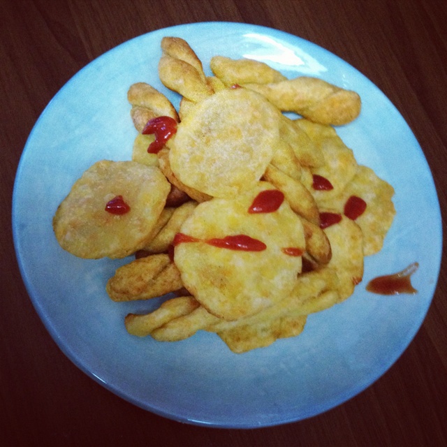 奶香玉米饼