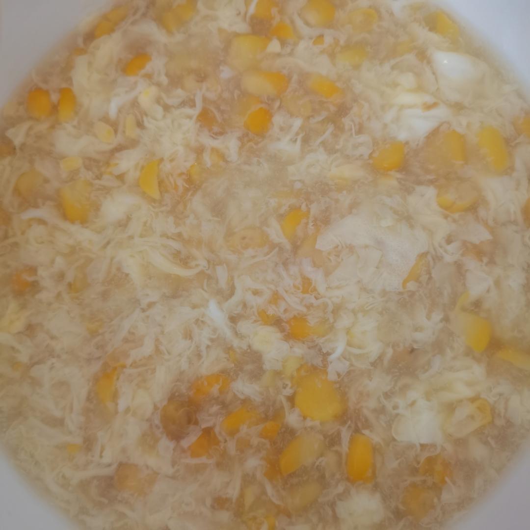 玉米鸡蛋羹