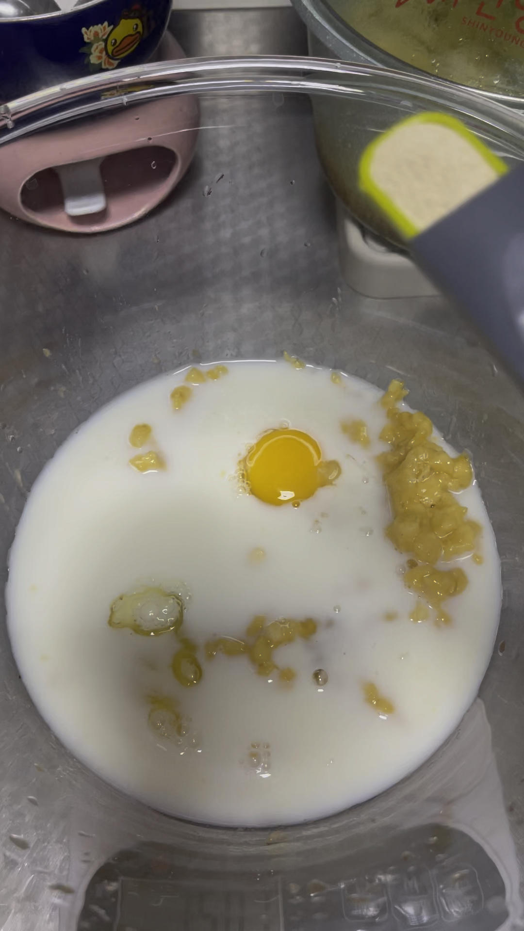 纯奶手撕吐司的做法 步骤1