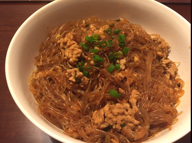 肉末粉丝煲