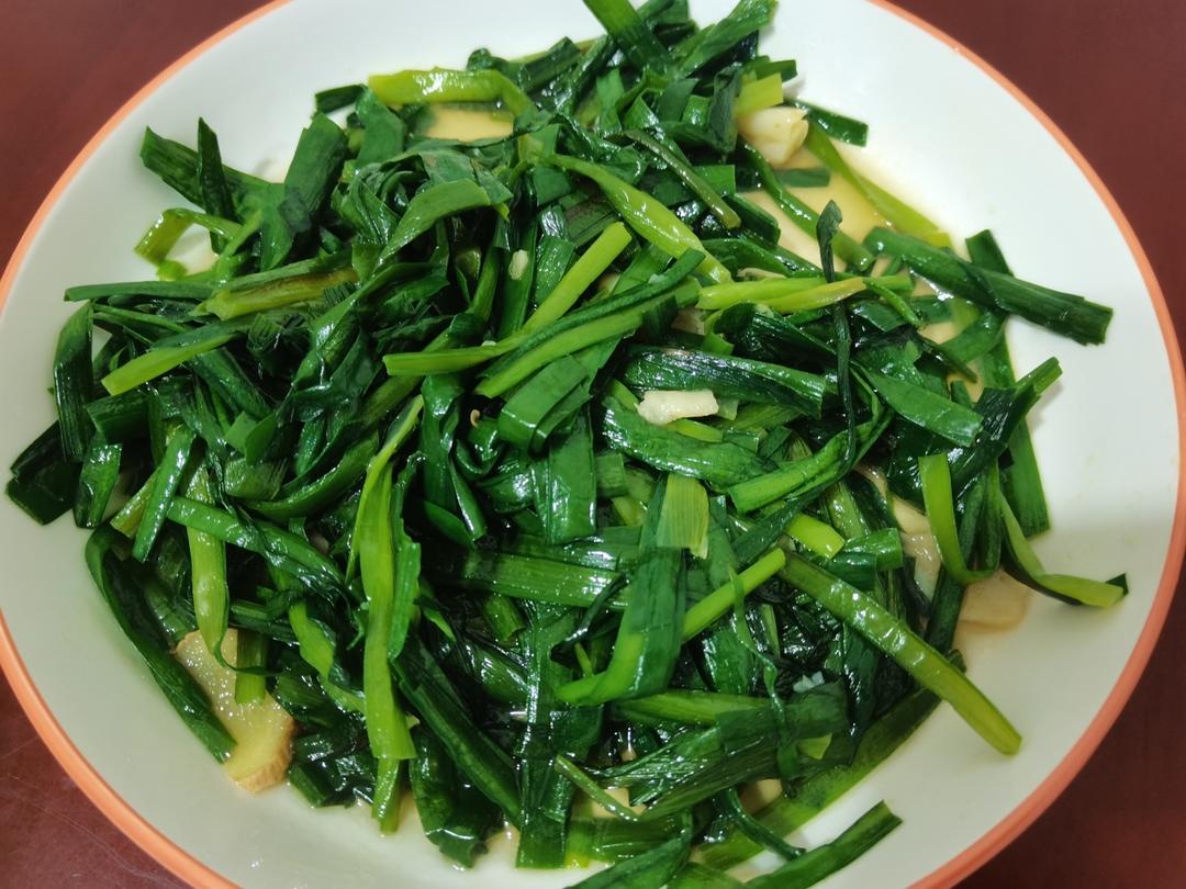 清炒韭菜