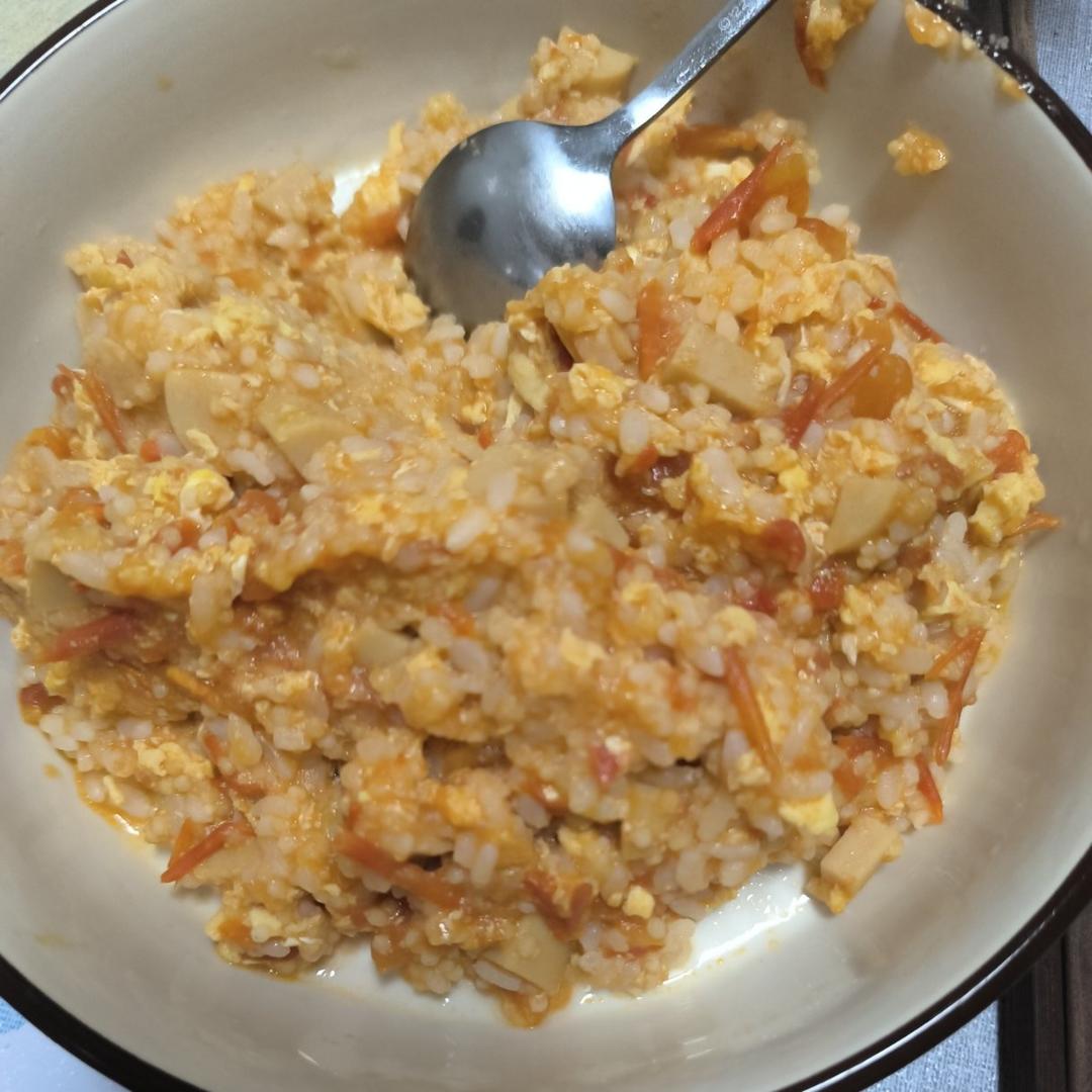 蕃茄鸡蛋烩饭