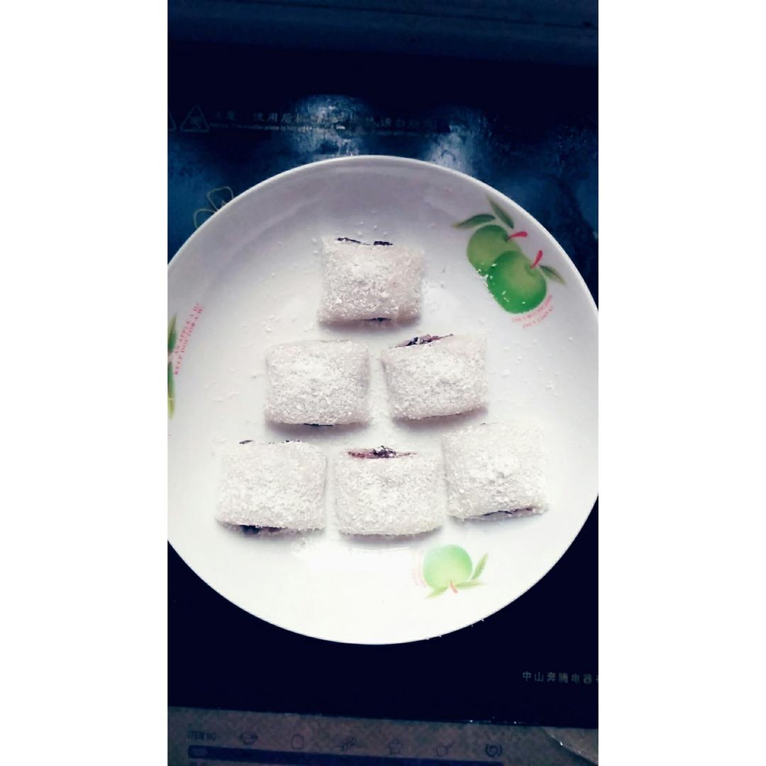 豆沙糯米卷