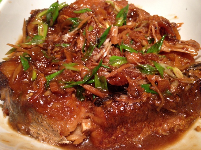 fannyyoung做的酱烧鱼