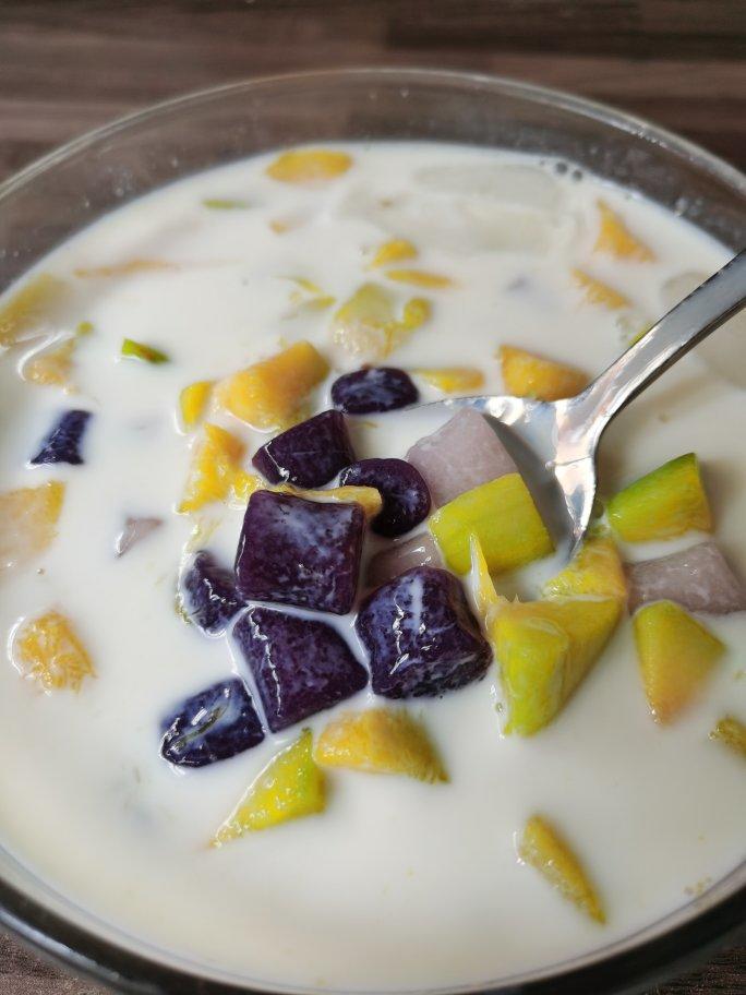 自制三色芋圆1⃣️（附上窍门详细比例）