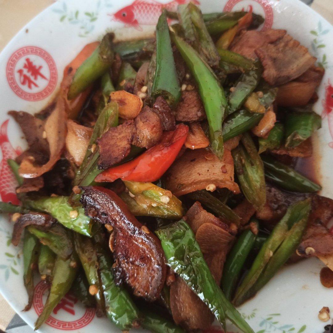 农家小炒肉【记忆中勾魂的油汤】