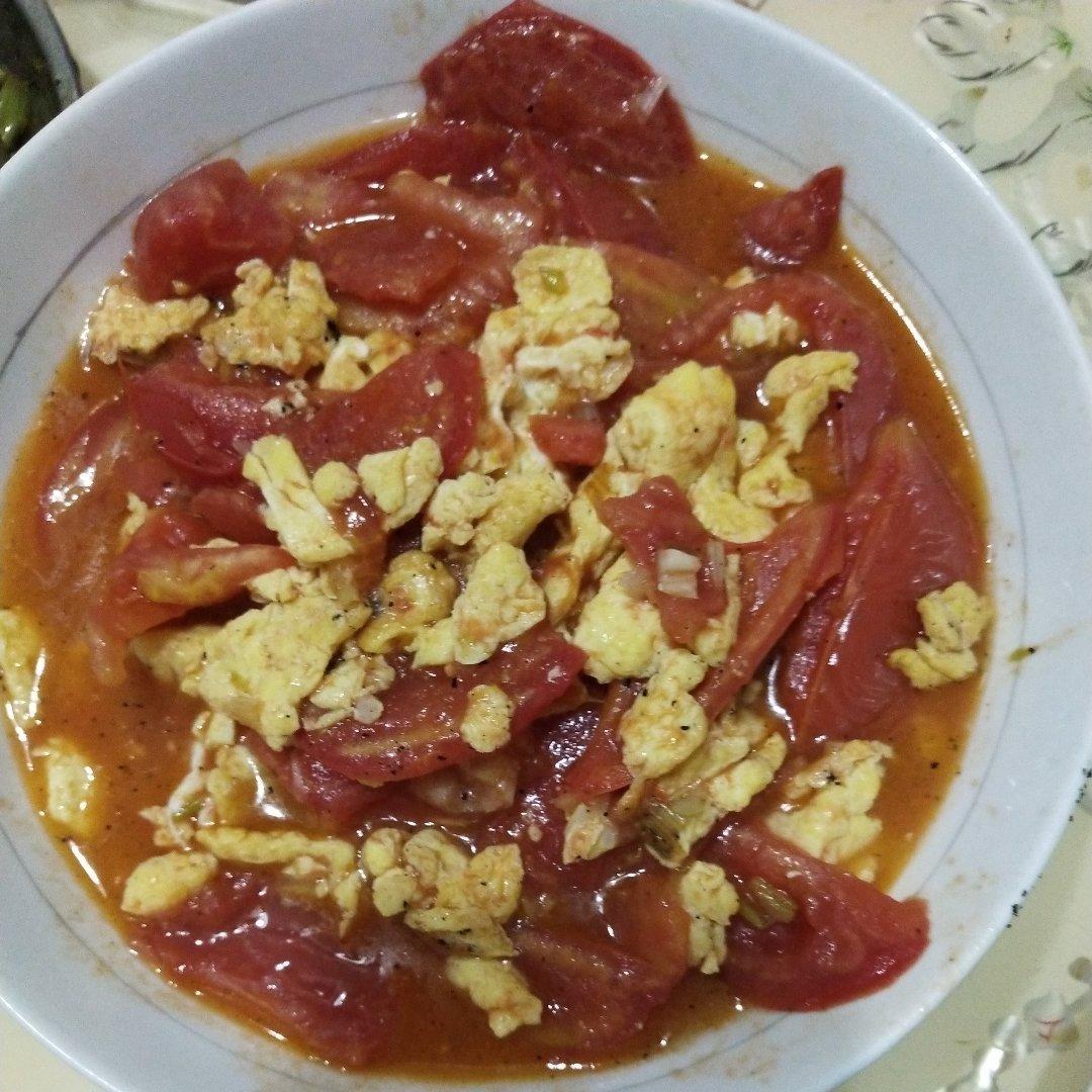 西红柿炒鸡蛋