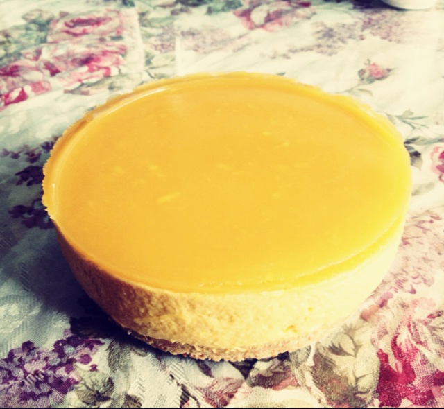 芒果冻芝士蛋糕