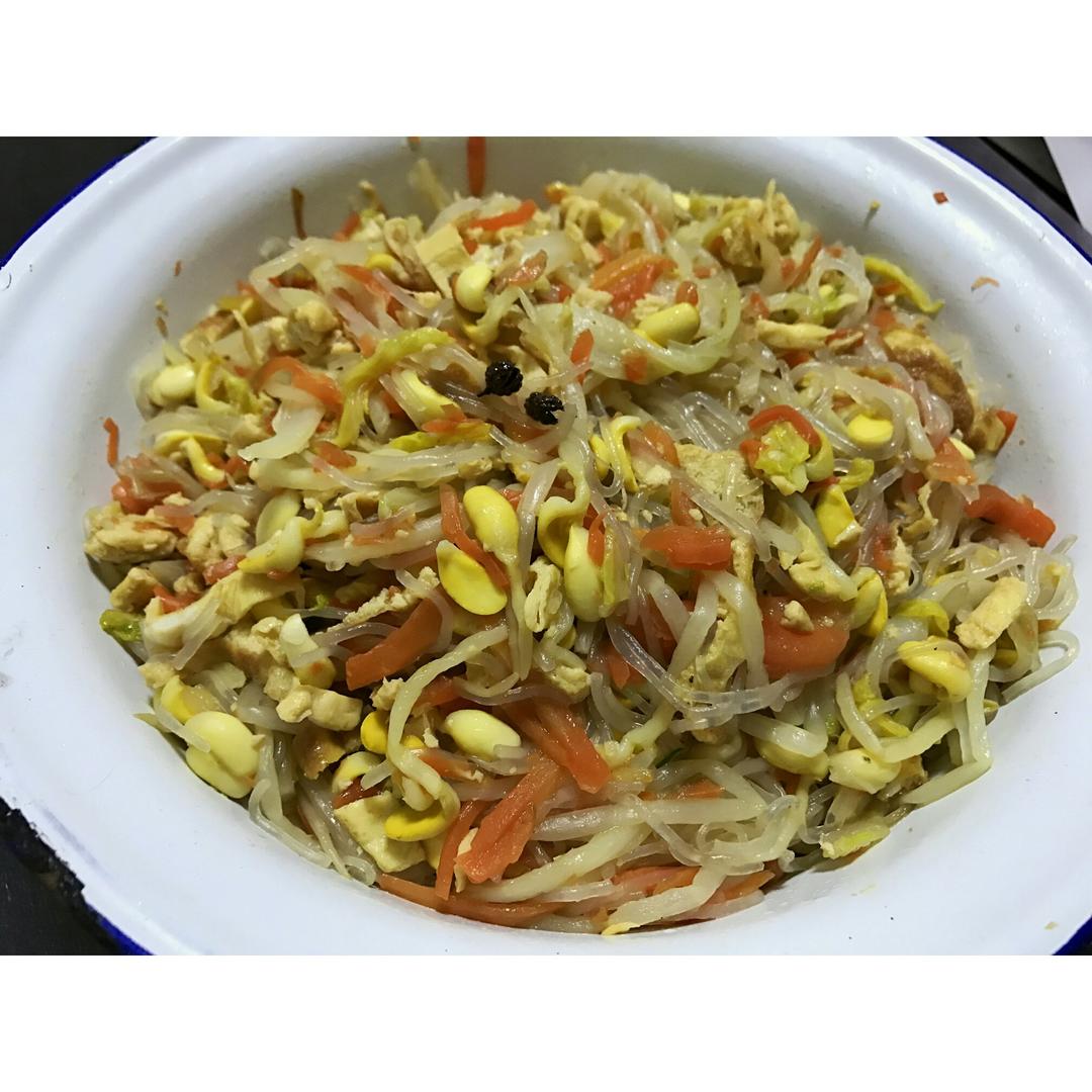 立春 . 炒合菜&春饼